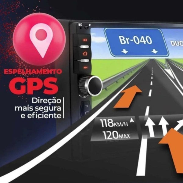 Central Multimídia Tiguan 2007/10 Câmera Moldura Bt Usb Espelha