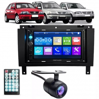 Central Multimídia Parati G3 Câmera Ré Bluetooth Espelhamento