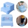 Escada Infantil 2 Degraus Antiderrapante para Vaso Pia Azul