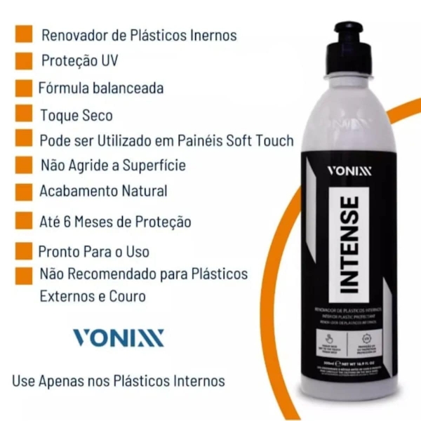 Kit Lavagem Shampoo Cera Tok Final Intense Sintra Fast Vonix