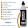 Kit Lavagem Shampoo Cera Tok Final Intense Sintra Fast Vonix