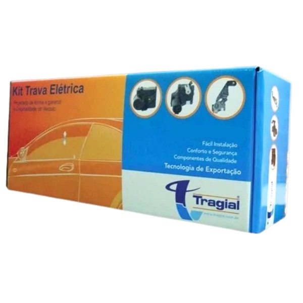Kit Trava Elétrica Fox Gol Parati G2 G3 e G4 4 Portas Tragial PAKTVWMN039