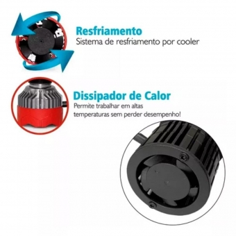 Kit Conversao Led Eliptico HB4 Shocklight 6500k 12v 5000lm