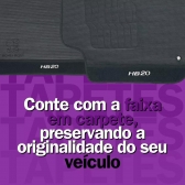Kit Tapete Emborrachado Hyundai HB20 2020 Em Diante 3 Peças