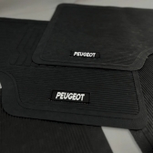 Tapete Universal Para Linha Peugeot Emborrachado Carro 4 Peças