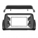 Central Multimídia 2 Din Mp5 Fiat Argo Câmera Moldura