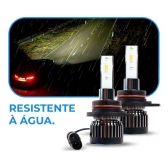 Kit Lâmpada Ultraled Atom Headlight M7 H4 4300k 3700 Lumens