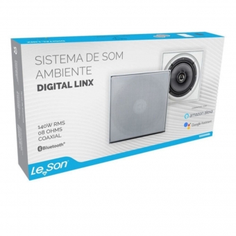 Sistema de Som Ambiente Arandela Quad Digital Linx - Le Son