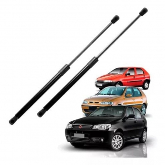 Par Amortecedor Tampa Traseira Fiat Palio 1996 À 2011