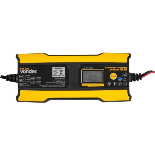 Carregador Inteligente De Bateria 6/12v - Cib 085 Vonder