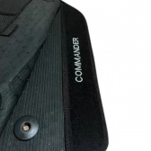 Kit Tapete Emborrachado Jeep Commander 2022 Em Diante 3 Peças
