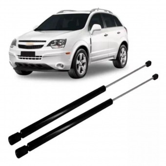 Par Amortecedor Tampa Traseira Porta Mala Captiva 2008/2009