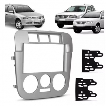 Moldura VW Gol/Parati/Saveiro G4 2D CH Prata