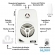 Kit Sonorização Ambiente 4 Caixas Le Son 70W 8ohms Branco