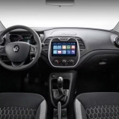 Central Multimídia Android 2 Din Renault Captur Moldura 9