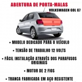 Kit Abertura de Porta Malas Gol 2016 à 2018 Botão Original Tragial PAKTVWMN030