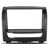Central Multimídia 2 Din Mp5 Siena EL 2013/17 Câmera Moldura Preta