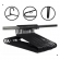 Kit 100 Cabides Preto 6mm Adulto Reforçado Para Roupas