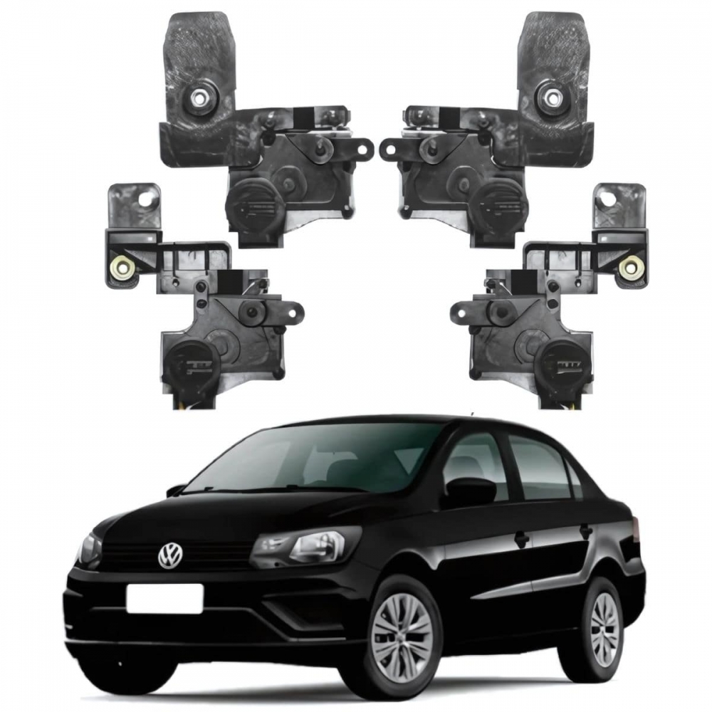 Kit Trava Elétrica Dedicada VW Gol Voyage G5 e G6 4P Tragial 	PAKTVWMN009