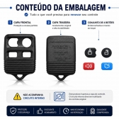 Capa Controle Compativel 3 e 2 Botoes + P Ford 2002 a 2013 - 3B