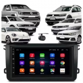 Central Multimídia Android Saveiro G7 2016/18 Câmera Ré Bluetooth Espelha