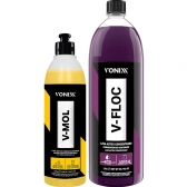 Shampoo Automotivo V-floc 1,5l + V Mol Pré Lavagem 500ml