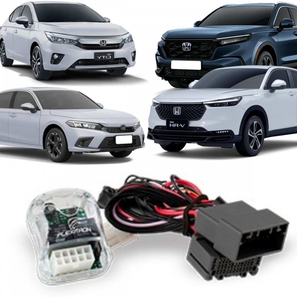 Automação Vidro Retrovisor E Teto Honda City Civic HRV CRV