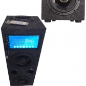 Caixa Bob Som Amplificada Bluetooth Usb 6 Pol + Multimidia