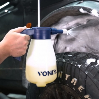 Pulverizador Compressão Manual 2 Em 1 Com Snow Foam Vonixx