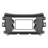 Central Multimidia Android Auto Nissan Frontier Moldura + Câm Preto