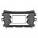 Central Multimidia Android Auto Nissan Frontier Moldura + Câm Preto