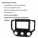 Central Multimídia 2 Din Mp5 GM S10 Câmera Moldura Tela BP