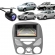 Central Multimídia 2 Din Mp5 Fiat Siena G2 Câmera Moldura Cinza