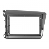 Central Multimídia Android 2 Din Honda Civic Moldura 9