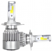 Par Lâmpada Super Led Mini H4 6500k 20000 Lumens 30w