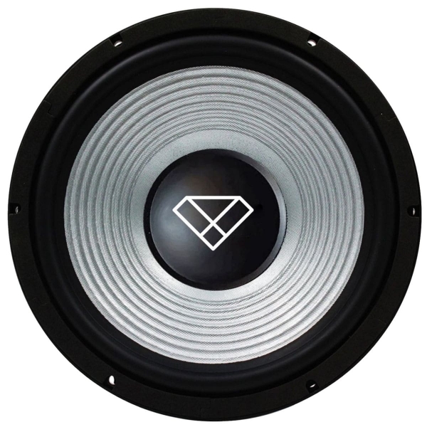 kit 2 Subwoofer Leson Prata 12 Polegadas 200w Rms 4 Ohms Grave