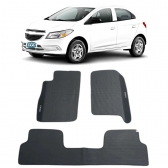Kit Tapete Emborrachado Onix 2012 a 2017 3 Peças