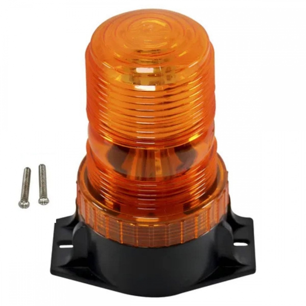 Giroflex Sinalizador De Led Bivolt 9 - 30v 12w Amarelo/ambar