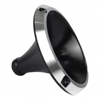 Corneta Cone Curto Rosca Bocal Alumínio Preta HL 14-25 Som