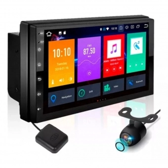 Central Multimídia Android Gol Parati Saveiro G4 Gps Wifi