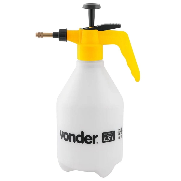 Pulverizador Manual 1,5 Litros Com Compressão Prévia Vonder