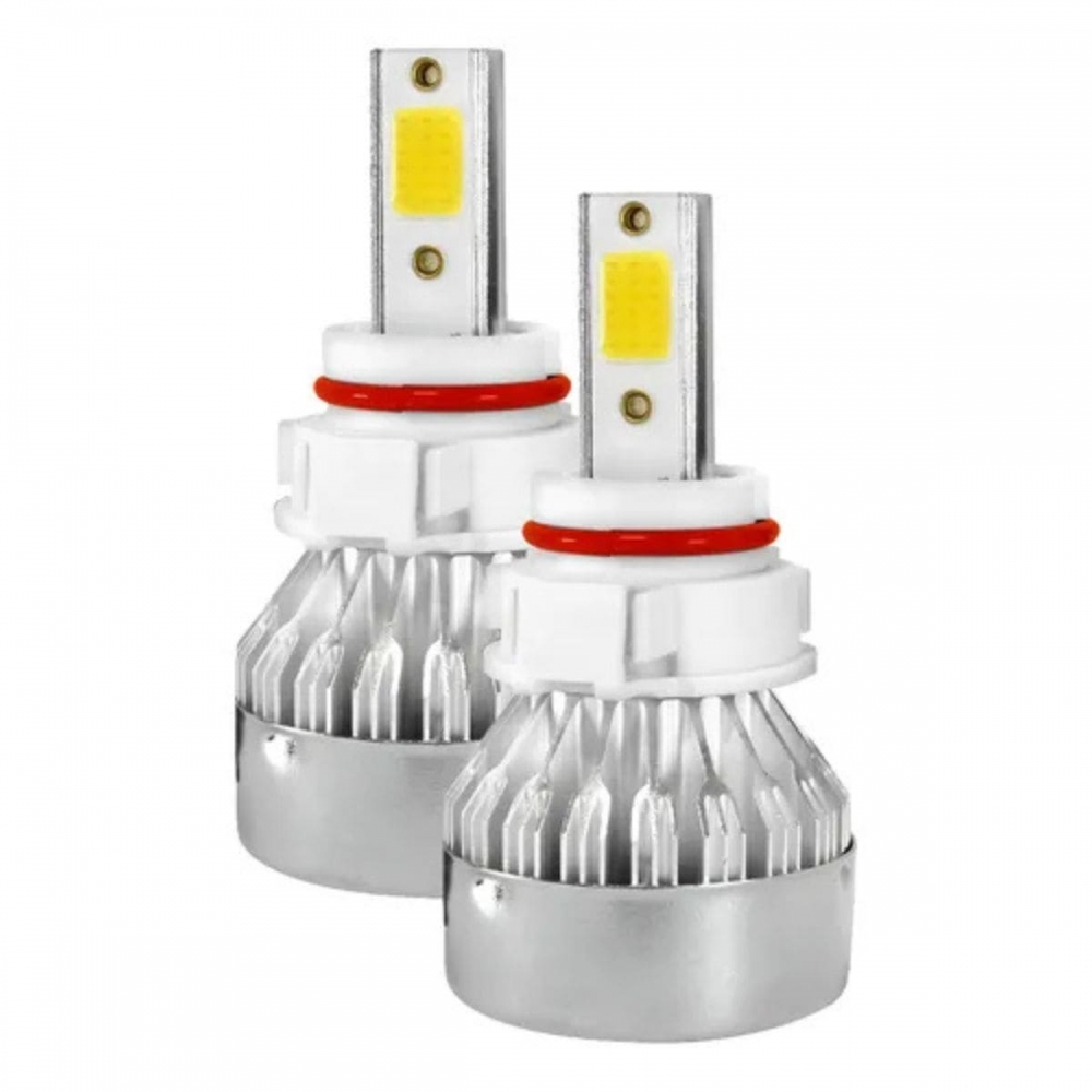 Kit Ultra Led V10 Mini 6500k 30W 12V 20000 Lúmens - H16