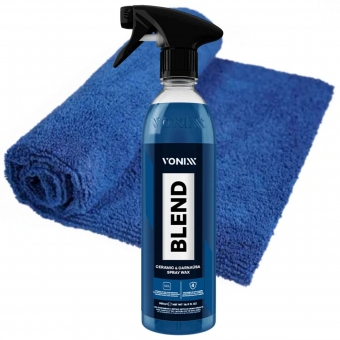 Kit Blend Spray Cera Liquida Carnauba Vonixx Toalha microfibra