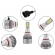 Kit Ultra Led V10 Mini 6500k 30W 12V 20000 Lúmens - H1