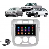 Central Multimídia Android Gol Parati Saveiro G4 Gps Wifi