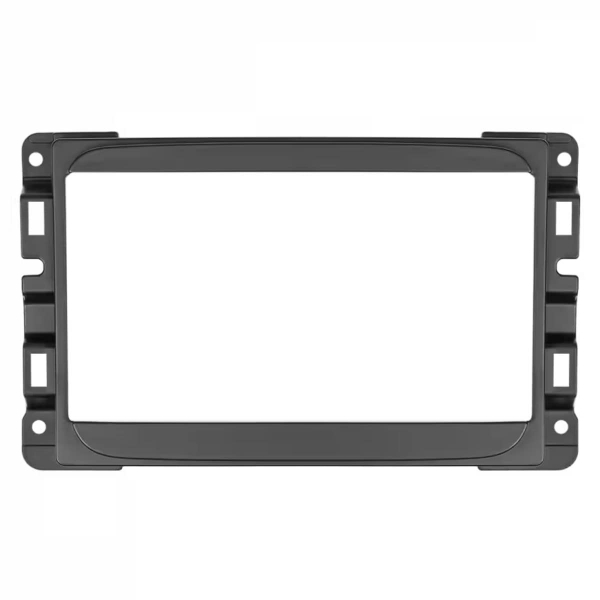 Central Multimídia 2 Din Mp5 Fiat Uno Câmera Moldura Tela PT Fosco