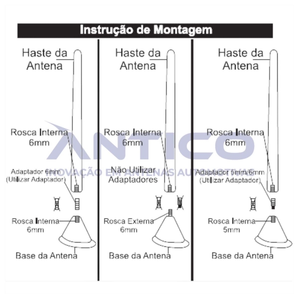Haste Universal Mega Flex Espiral Com Adaptadores HS334