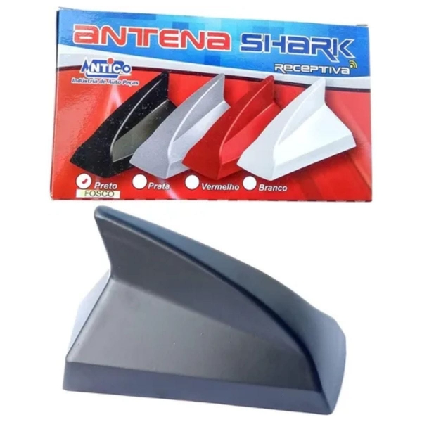 Antena Teto Shark Grafite Receptiva AN107