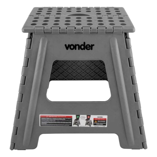 Banqueta Dobrável 36cm Para Caça Pesca Camping Vonder