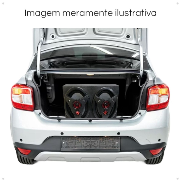 Caixa Vazia Som Automotivo para Par De 6x9 Selada